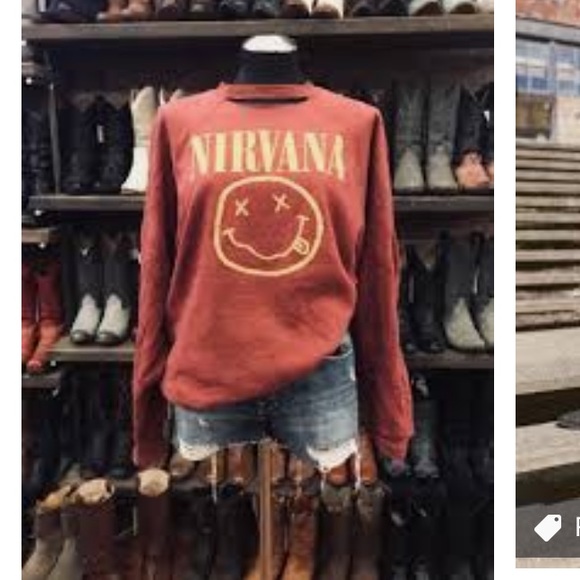 Vintage Nirvana Sweatshirt - Picture 1 of 1